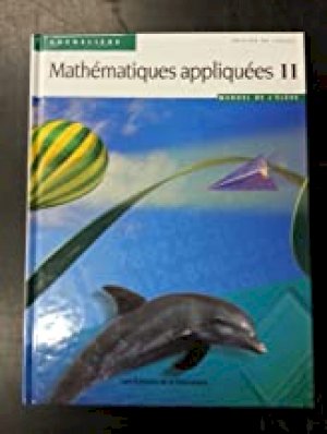 Mathematiques Appliquees 11 by Unknown