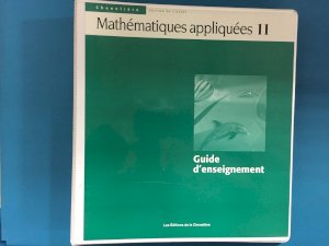 Mathematiques Appliquees 11 Guide D'ense by Teacher's Edition