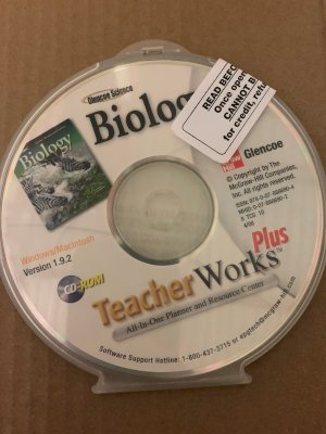 Glencoe Biology 2009 Teacherworks CD-Rom by Teacherworks Plus CD