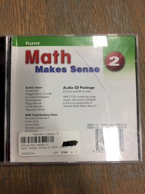 Math Makes Sense 2 WNCP Audio CD by Unknown