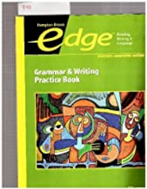 Edge: Reading, Writing & Lan LVL C WB Te by Grammar&Writing PracticBK