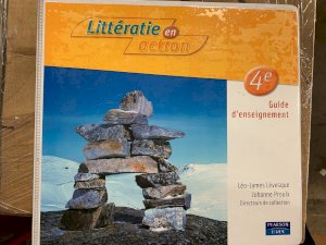 Litteratie En Action 4e Guide D'enseigne by Teacher's Resource Binder