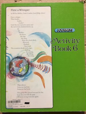 Journeys 6 Activity Book by Tuinman