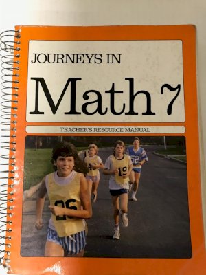 Journeys in Math 7 Teacher's Manual by Teacher's Manual