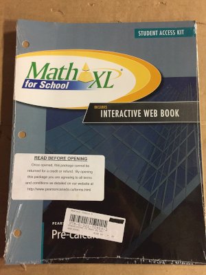 Precalculus 12 Math XL Sac-1 Year by 1 Year Subscription
