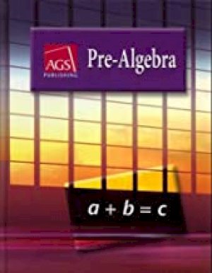 Pre-Algebra Student Text by Haenisch, Siegfried