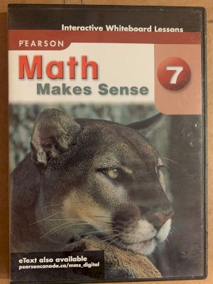 Math Makes Sense 7 WNCP Whitebd Lessons by Interactive Whiteboard