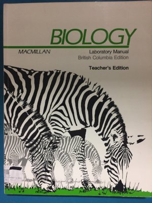 Biology Laboratory Manual Te by Teacher's Edition