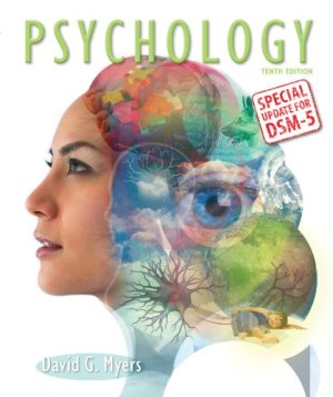 Psychology 10/E with DSM5 Updates by Myers, David G