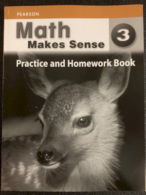 Math Makes Sense 3 WNCP Pract & H/W by Workbook