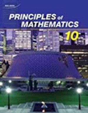 Nelson Principles of Mathematics 10w/PDF by Grade 10