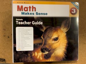 Math Makes Sense 3 Ontario TG & CD by Teacher's Edition