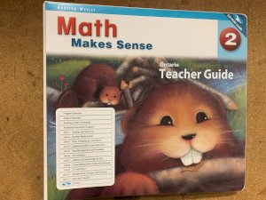 Math Makes Sense 2 TG & CD Ont Ed by Michelle Jackson