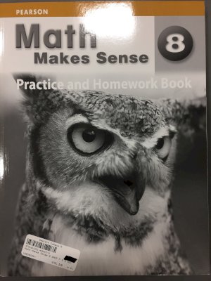 Math Makes Sense 8 WNCP P & H Workbook by Workbook