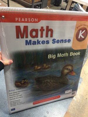 Math Makes Sense K WNCP Big Book by Big Book