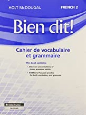 Bien Dit 2 Vocab & Grammar WB by Holt Mcdougal (Cor)