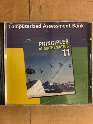 Principles of Math 11 Cab by Computerized Assesment Bk