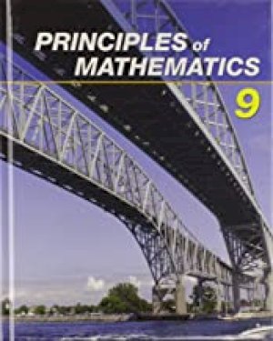Nelson Principles of Math 9 Text & PDF F by Grade 9 with Access