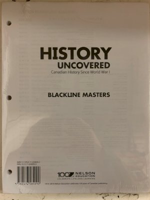 History Uncovered Blackline Master Print by Unknown