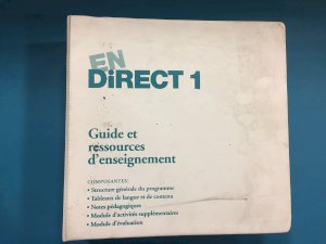 En Direct 1 Guide Et Ressources D'enseig by Teacher's Edition