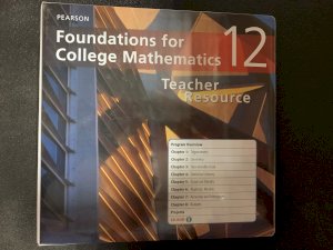 Foundations for College Math 12 TG by Teacher's Guide