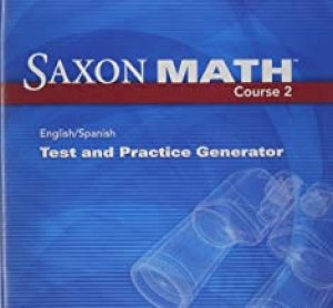 Saxon Math Course 2 Test & Practice Gen by Unknown