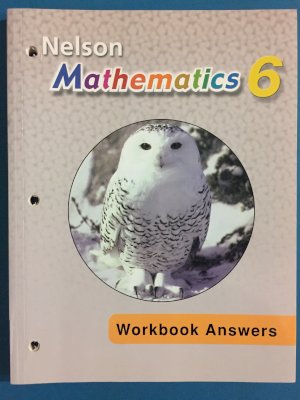 Nelson Math 6 Workbook Ak National by Workbook Answer Key