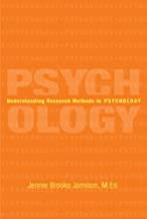 Understanding Research Methods in Psycho by Jamison, Jennie Brooks