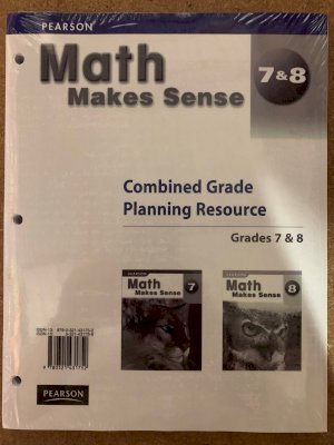 Math Makes Sense 7/8 Comb. WNCP TR by 6/7 Combined TR Booklet