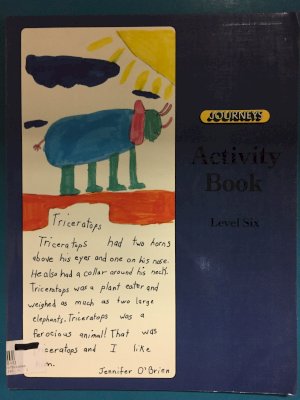 Journeys Level 6 Activity Book by Tuinman