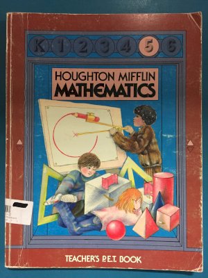 HM Math 5 Teacher's P.E.T. Book by Burbank