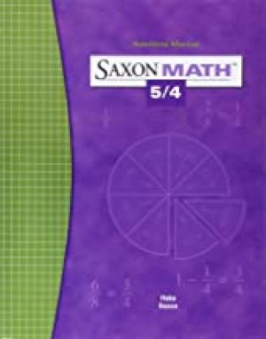 Saxon Math 5/4 3/E Solutions Manual by Hake