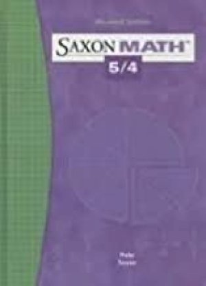 Saxon Math 5/4 3/E Test Prep by Hake