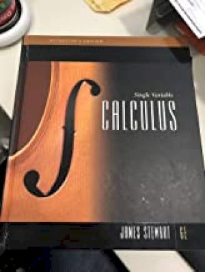 Single Variable Calculus 6/E Instruct Ed by Instructor's Edition