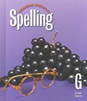 Working Words in Spelling G by Woodruff, G Willard