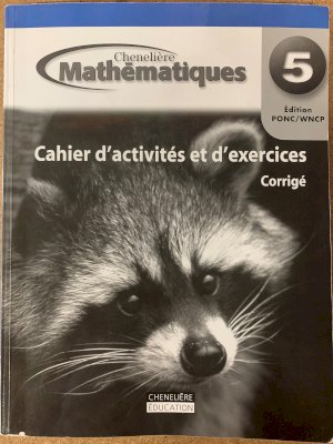 Mathematiques 5 WNCP Workbook Te by Workbook Teacher's Ed