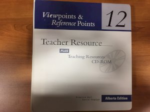 Viewpoints 12 Teacher's Resource Ab/Ed by Teacher's Resource