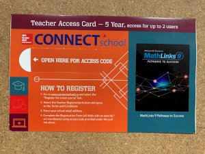 Mathlinks 9 Pathways to Success 5yr Tac by 5-Year Connect Access