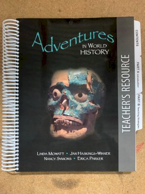 Adventures in World History TR by Teacher's Resource