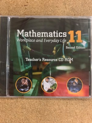 Math 11 Workplace & Everyday Life TR by Teacher's Resource CD