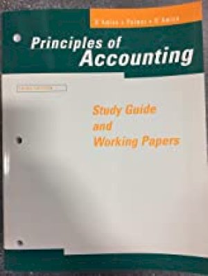 Principles of Accounting 3/E Working PPR by Workbook