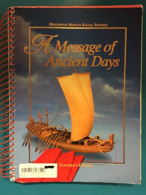 Message of Ancient Days Te by Teacher's Edition