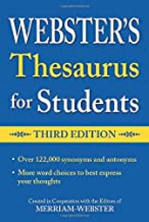 Webster's Thesaurus for Students by Merriam-Webster