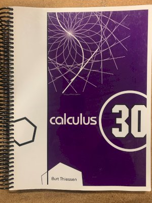 Calculus 30 by Thiessen, Burt