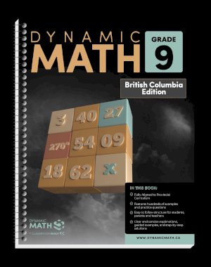 Dynamic Math Grade 9 BC Edition by Taylor/Kokoskin