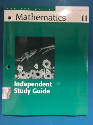 Aw Math 11 Wce Independent SG by Bob Alexander, Brendan Kelly