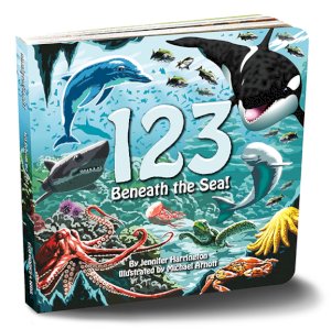 123 Beneath the Sea! by Harrington, Jennifer