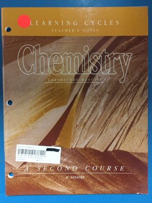 Chemistry: A Second Course LM LC Teacher by Unknown