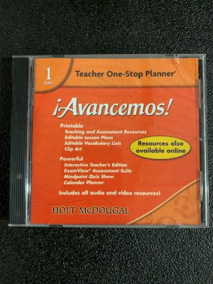 Avancemos!: Teacher's One-Stop Planner by Holt Mcdougal