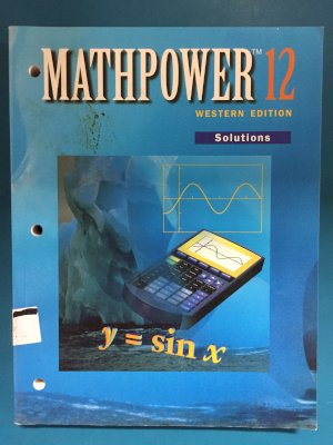 Math Power 12 - Solutions by D'Arcy, Christopher